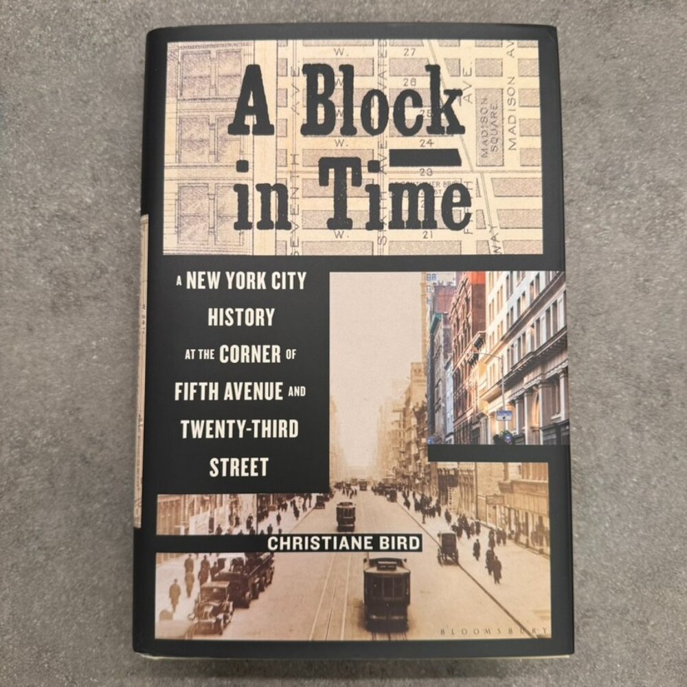 MINT A Block in Time: A New York City History Christiane Bird Hardcover Book NYC